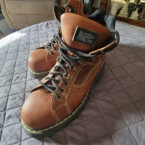 Dr. Martens steel toe boots
